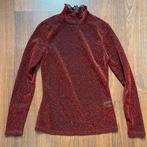 Glitter mesh top rood NIEUW, S, Verzenden, Nieuw, Lange mouw, Maat 36 (S)