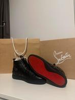 Christian Louboutin Calf Hightops maat 41, Christian Louboutin, Zwart, Ophalen of Verzenden, Sneakers of Gympen