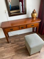 Kaptafel met spiegel, Ophalen, Gebruikt, 100 tot 150 cm, Eikenhout