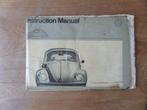 intruction manual august 1971 volkswagen vw 1300 1200, Auto diversen, Handleidingen en Instructieboekjes, Ophalen of Verzenden