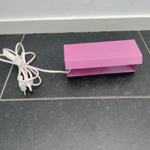 Schemerlampje,RETRO,Roze,Fuchsia,wand,muur,1960,bedlampje, Huis en Inrichting, Lampen | Wandlampen, Nieuw, Metaal, Ophalen of Verzenden
