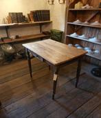 oud kleine keukentafel cafetafel met lade, Ophalen