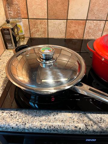 Koekenpan van Solingen Bachmayr afm boven kant:28cm beschikbaar voor biedingen