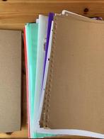 Meerder multomappen, mapjes en papier, Ophalen, Gebruikt