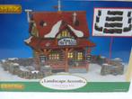 lemax Colonial Stone Wall kerstdorp muurtjes scenery kerst, Diversen, Kerst, Ophalen of Verzenden, Zo goed als nieuw