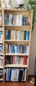 Boekenkasten 2 stuks, beuken/vanille, Huis en Inrichting, Kasten | Boekenkasten, Ophalen, 50 tot 100 cm, Zo goed als nieuw, 150 tot 200 cm