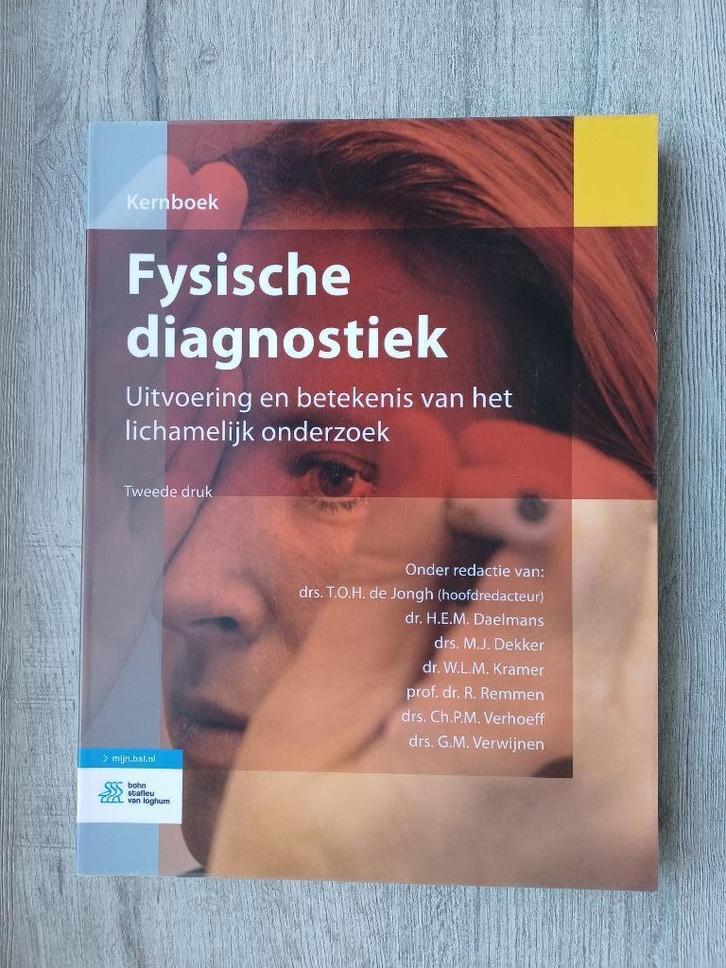 Kernboek Fysische diagnostiek (2e druk), Boeken, Studieboeken en Cursussen, Zo goed als nieuw, WO, Beta, Ophalen of Verzenden