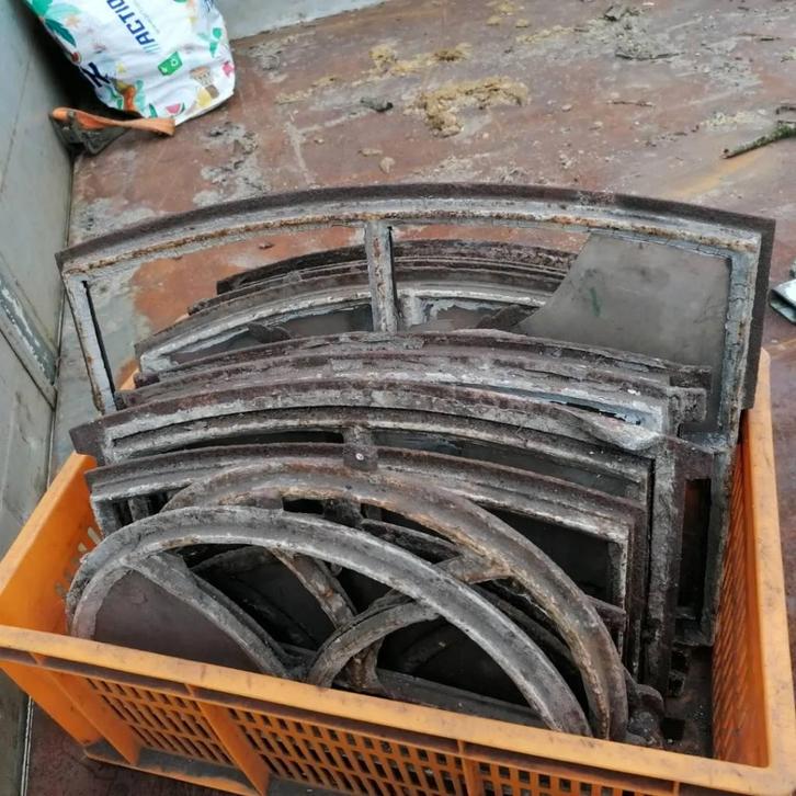 stalramen diverse afmeting, Doe-het-zelf en Verbouw, Glas en Ramen, Gebruikt, Overige typen, Minder dan 80 cm, Minder dan 80 cm