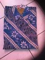Batik overhemd met voering XL  👔, Kleding | Heren, Overhemden, Ophalen of Verzenden, Zo goed als nieuw