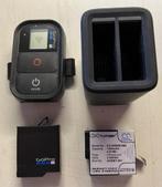 GoPro Afstandsbediening met 2 accu's + acculader, Audio, Tv en Foto, Actiecamera's, Ophalen of Verzenden, Zo goed als nieuw, GoPro