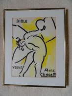 Lithograph Marc Chagall Bible Verve 1956 (Parijs,Mourlot), Antiek en Kunst, Kunst | Litho's en Zeefdrukken, Verzenden