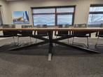 ovale eettafel 300 350 400 500 600 700 cm op maat xxl xxxl, 100 tot 150 cm, Ophalen of Verzenden, Vijf personen of meer, Teakhout