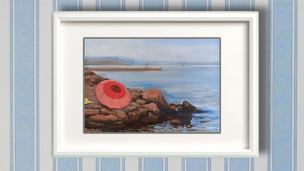 Kies voor een écht schilderij! 'Een stille avond', Ophalen