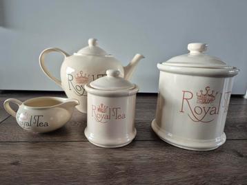 Royal Tea Servies - Aardewerk beschikbaar voor biedingen