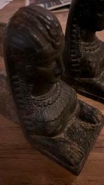 Haardsteunen antiek sphinx, Ophalen of Verzenden