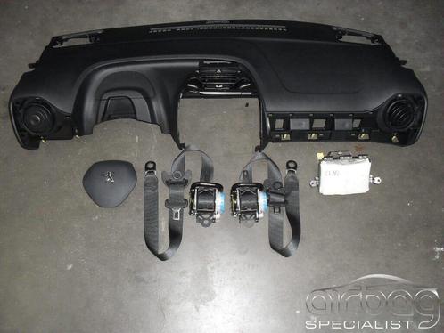 PEUGEOT 108  airbag set dashboard gordelspanners model 2014+, Auto-onderdelen, Dashboard en Schakelaars, Peugeot, Gebruikt, Ophalen of Verzenden