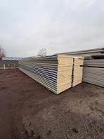 Sandwichpanelen dakbeplating wandbeplating platen isolatie, Ophalen of Verzenden, Hardschuim (Pir), 8 tot 12 cm, 15 m² of meer