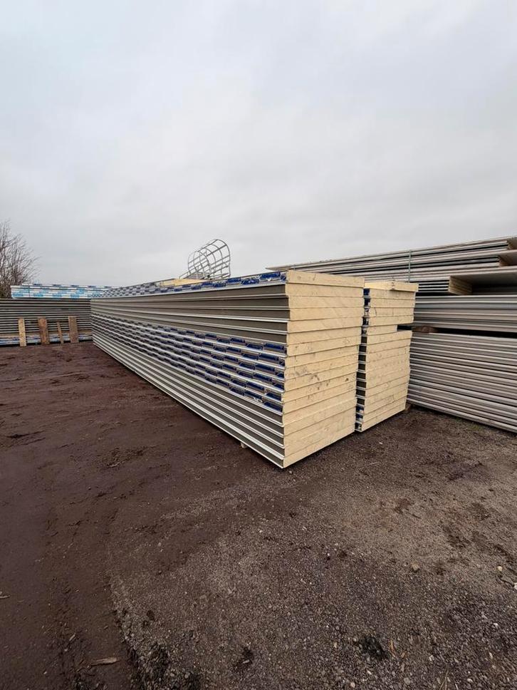 Sandwichpanelen dakbeplating wandbeplating platen isolatie, Doe-het-zelf en Verbouw, Isolatie en Afdichting, Hardschuim (Pir)