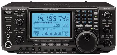 Icom IC-746 HF/6 en 2 mtr Transceiver all mode met 3 mnd Gar, Telecommunicatie, Zenders en Ontvangers, Gebruikt, Zender en Ontvanger