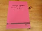 Frank bridge, Piano, Gebruikt, Ophalen of Verzenden, Artiest of Componist