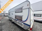 TEC Tour 530 TK / stapelbed / 6 persoons / voortent, Caravans en Kamperen, Caravans, T.E.C., Bedrijf, Treinzit, Overige