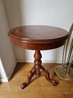 Bistrotafel rond model, prima staat. Diameter 48cm, Huis en Inrichting, Tafels | Eettafels, Ophalen, Minder dan 50 cm, Gebruikt