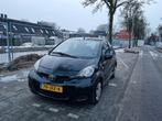 Toyota Aygo 1.0 12V Vvt-i 5DRS MMT 2009 Zwart, Auto's, Stof, 4 stoelen, Origineel Nederlands, Particulier