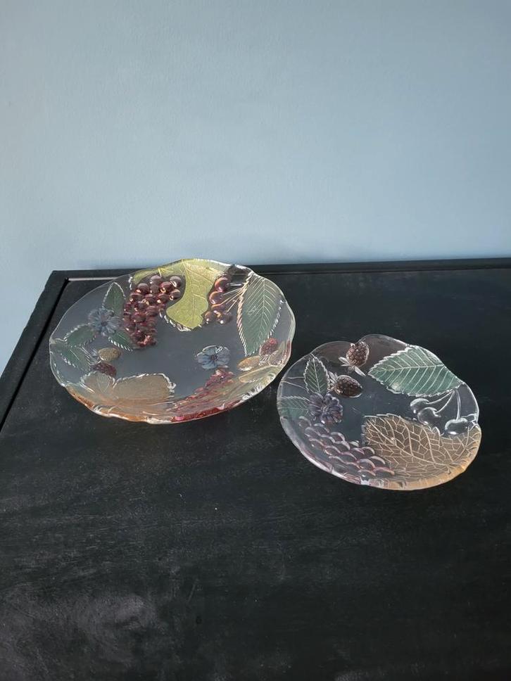 Mikasa Savoir Vivre schalen 2 stuks glas, Antiek en Kunst, Antiek | Glas en Kristal, Ophalen of Verzenden