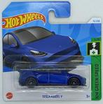 Hotwheels Tesla Model Y (blauw), Hobby en Vrije tijd, Nieuw, Ophalen of Verzenden, Auto, Hotwheels