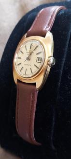 Favre Leuba Daymatic Genéve - Automatic, Overige merken, Staal, Ophalen of Verzenden, Leer