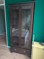 Vitrinekast, Ophalen, Met deur(en), 50 tot 100 cm, Zo goed als nieuw