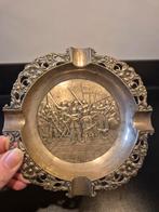 Zilveren asbak, Antiek en Kunst, Ophalen of Verzenden, Zilver