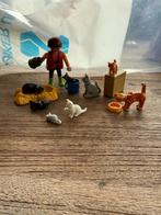 Playmobil 6139 – Dierenverzorgster met jonge dieren, Ophalen, Zo goed als nieuw, Complete set