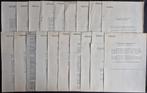 20 KLM persberichten uit 1938, nr. 1207 t/m 1256, Ophalen of Verzenden, Gebruikt, Boek of Tijdschrift
