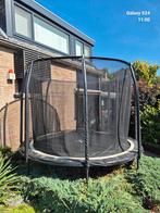 Trampoline Exit 305cm met veiligheidsnet en trapje, Ophalen, Gebruikt