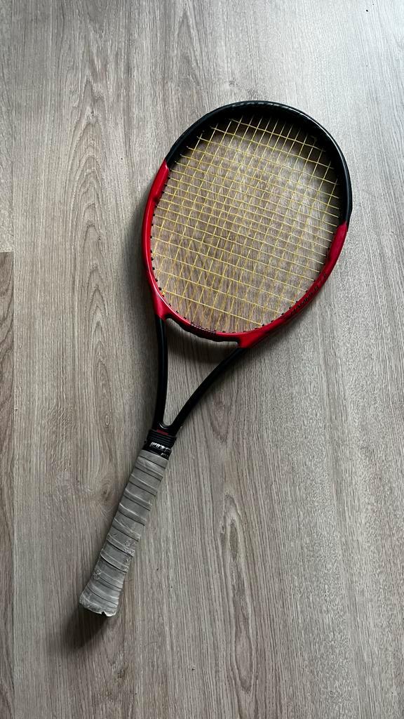Wilson Hammer 7.6 Tennisracket, Sport en Fitness, Tennis, Gebruikt, Racket, Wilson, Ophalen of Verzenden