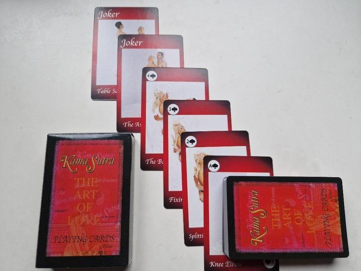 KamaSutra kaartspel – nieuw en ongebruikt, Verzamelen, Speelkaarten, Jokers en Kwartetten, Nieuw, Speelkaart(en), Ophalen of Verzenden