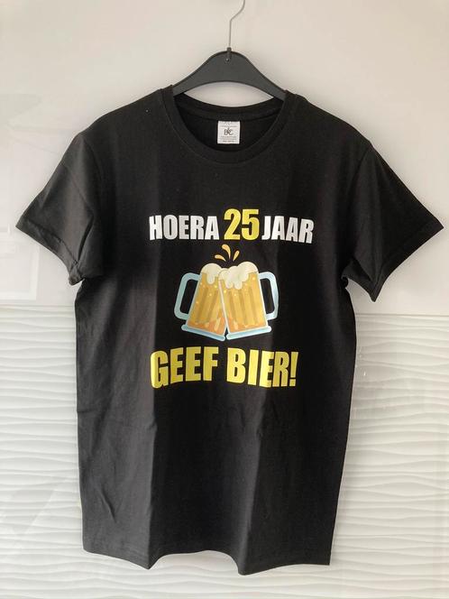 Verjaardag shirt / leeftijd shirt 25 jaar, maat S, NIEUW!!!, Kleding | Heren, Carnavalskleding en Feestkleding, Nieuw, Kleding