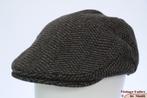 Platte pet Hawkins donker blauw met beige 58, 59, 60, 61 new, Nieuw, Ophalen of Verzenden, Pet, 58 of 59 cm (L, 7¼ of ⅜ inch)