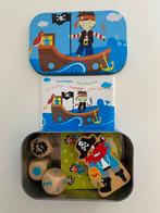 Piratenspel in blik reiseditie, Gebruikt, Thimble toys, Ophalen of Verzenden, Reisspel