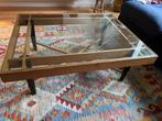 Salontafeltje gratis ophalen!, Ophalen, Gebruikt, 50 tot 75 cm, Rechthoekig