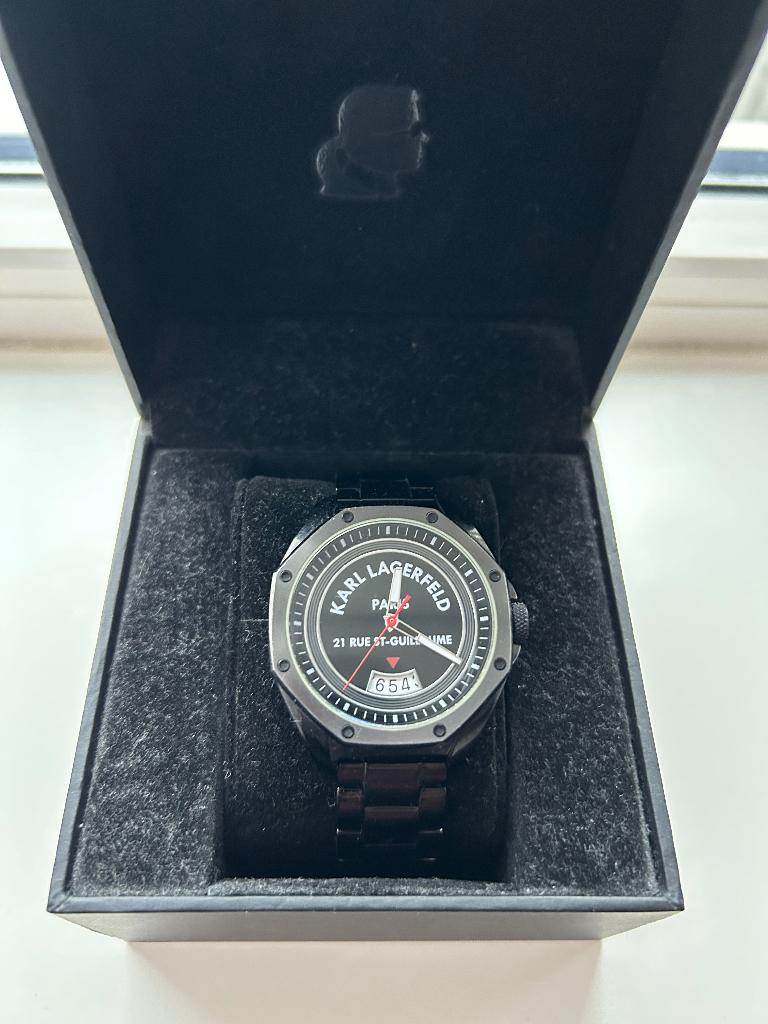 Horloge, Staal, Polshorloge, Zo goed als nieuw, Ophalen