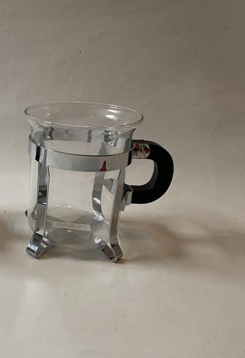 Design  1 Bodum Chambord Theeglas/Koffieglas, Huis en Inrichting, Keuken | Servies, Gebruikt, Kop(pen) en/of Schotel(s), Overige stijlen