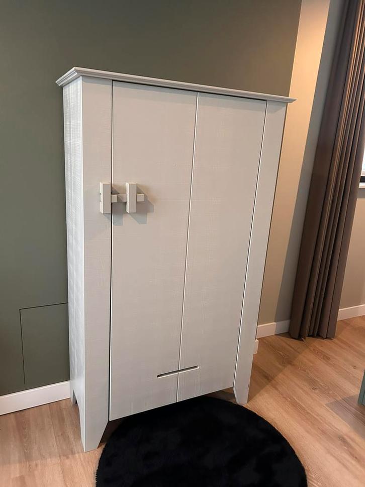 Super stoere Woood kast!, Huis en Inrichting, Kasten | Kledingkasten, Zo goed als nieuw, 100 tot 150 cm, 50 tot 100 cm, 25 tot 50 cm