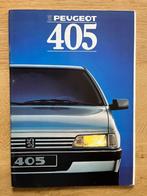 Autofolder/Brochure Peugeot 405 1988, Nieuw, Peugeot, Ophalen of Verzenden