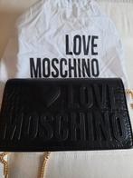 Moschino tasje, Ophalen of Verzenden, Zo goed als nieuw, Zwart