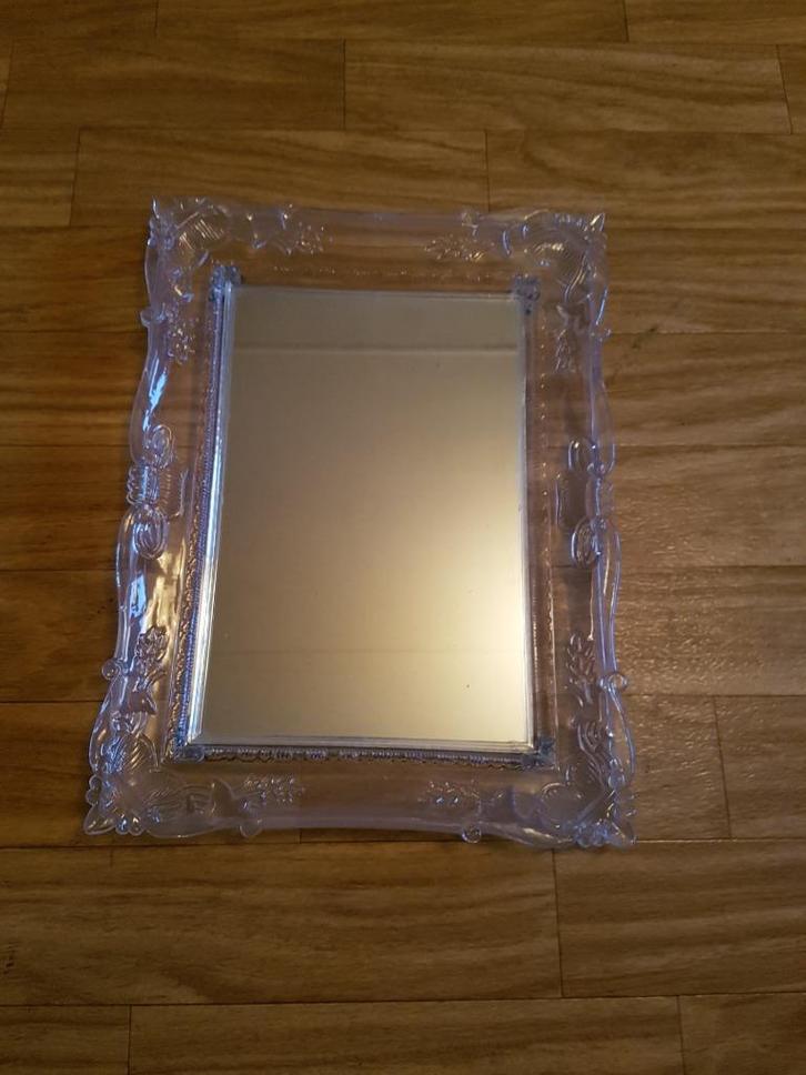 Gebruikte spiegel en diverse gebruikte lampen. Per stuk €5,-, Huis en Inrichting, Woonaccessoires | Spiegels, Gebruikt, Minder dan 50 cm