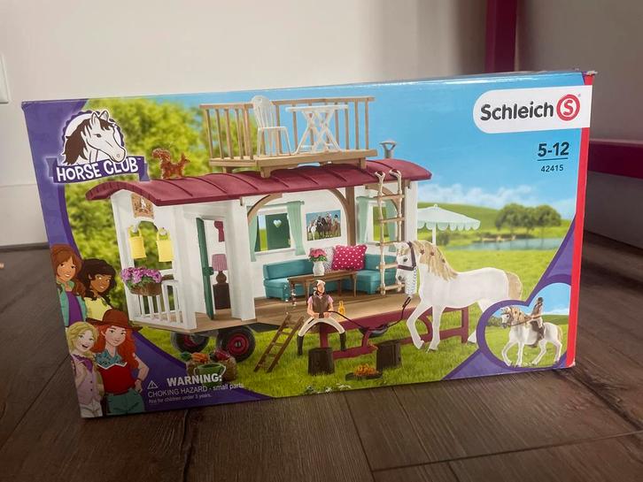 Schleich Woonwagen, Kinderen en Baby's, Speelgoed | Overig, Gebruikt, Jongen of Meisje, Ophalen of Verzenden