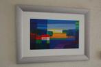 Ton Schulten schilderij roggelvelde., Ophalen, 50 tot 75 cm, Nieuw, Schilderij