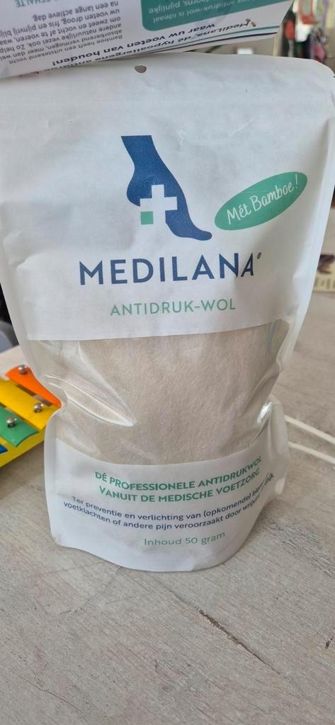 MediLana Antidruk-wol wandelwol 50 gram, Sport en Fitness, Bergsport en Wandelen, Nieuw, Ophalen of Verzenden